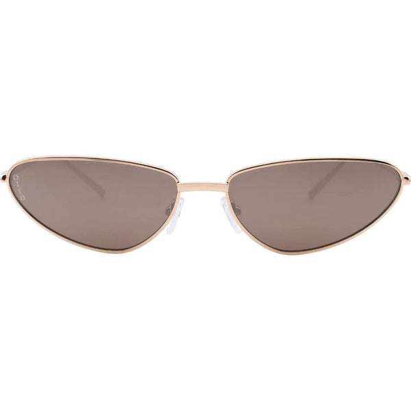 Aster Sunglasses Gold/Brown Mirror