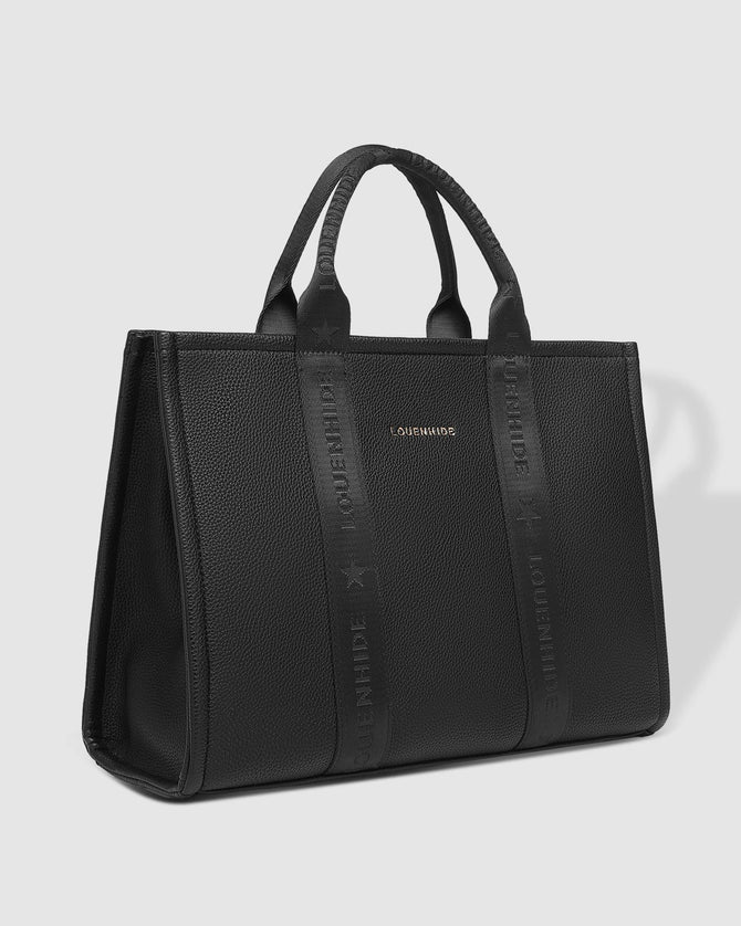 Manhattan Logo Tote Bag Black