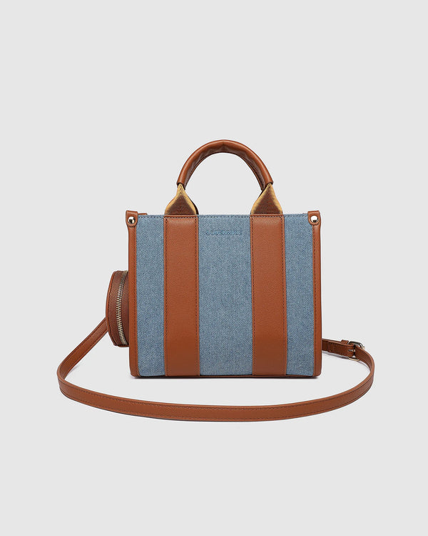 Manhattan Mini Tote Bag Light Denim