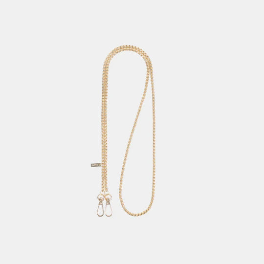 Gaia Gold Plated Crossbody Phone Chain