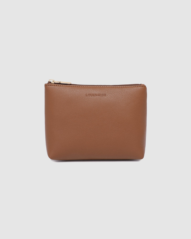 Monaco Everyday Pouch Set Tan