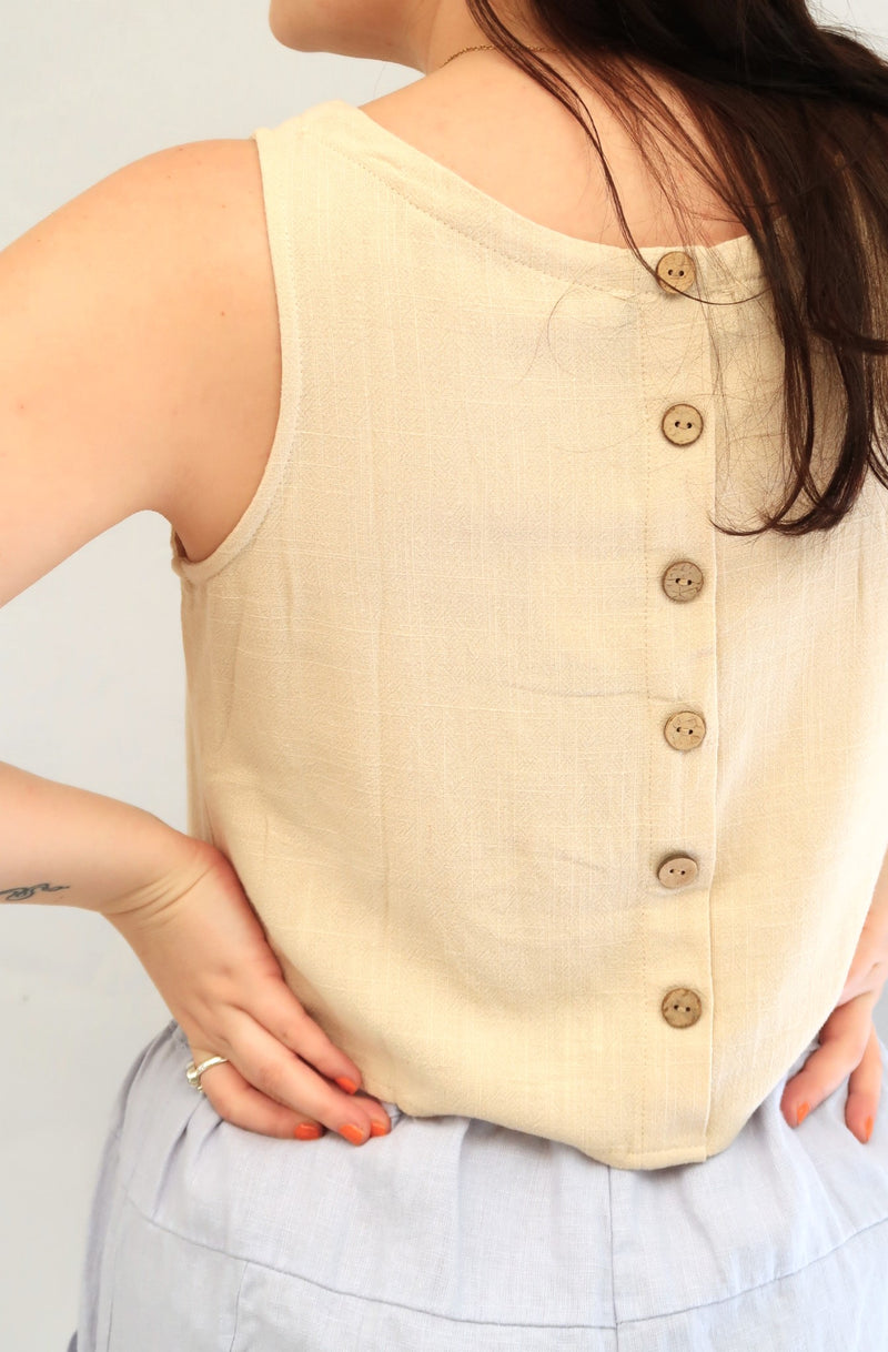 Bebe Tank Beige
