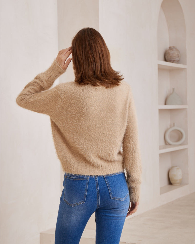 Plush Jumper Latte