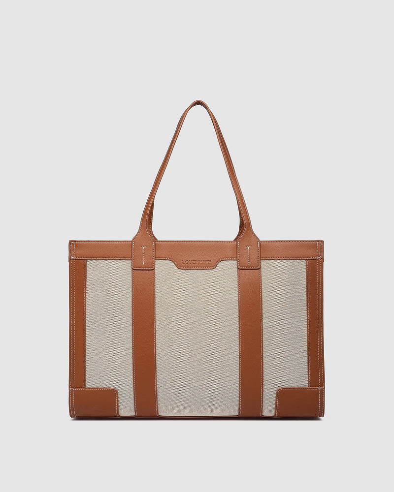 Toorak Canvas Tote Bag Natural Tan