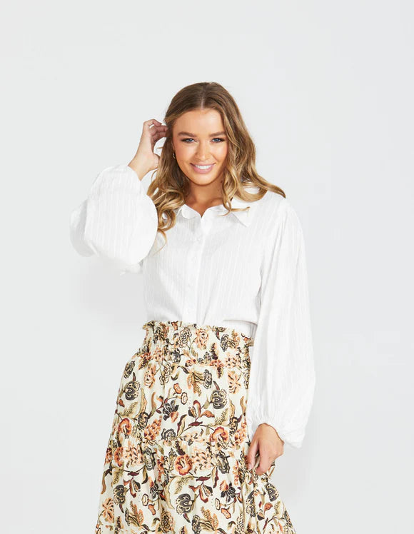 Adeline Shirt White