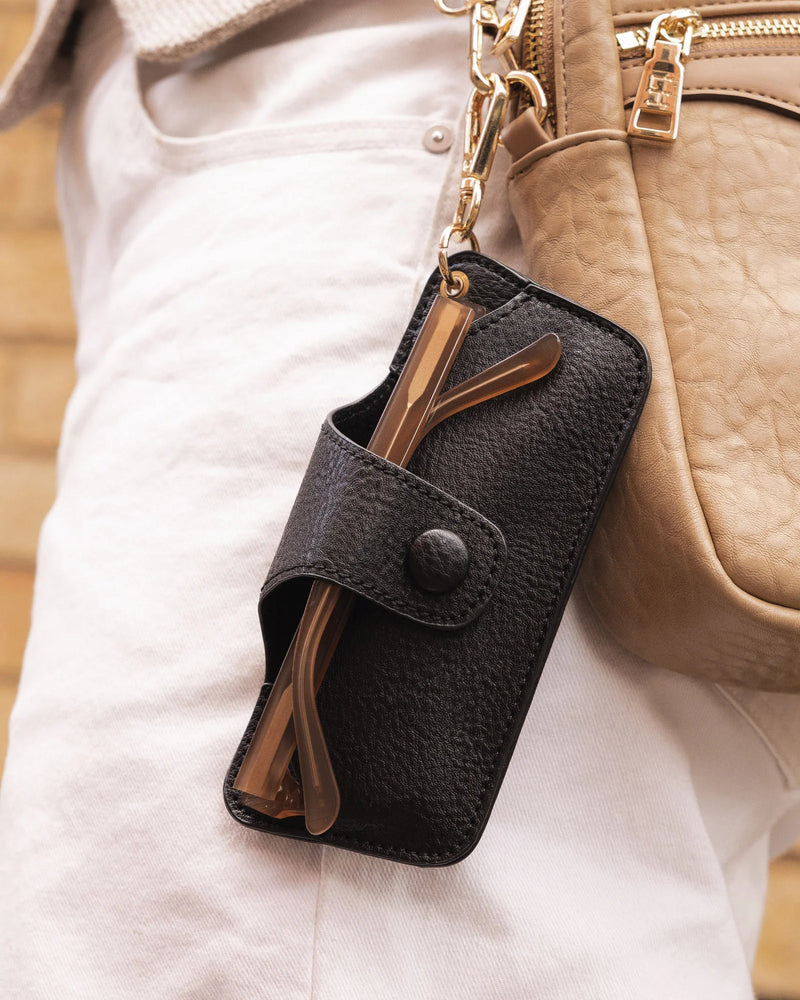 Skittle Sunglass Case Black