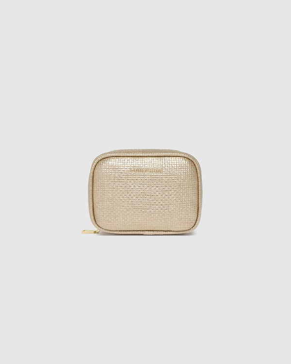 Rita Jewellery Case Champagne