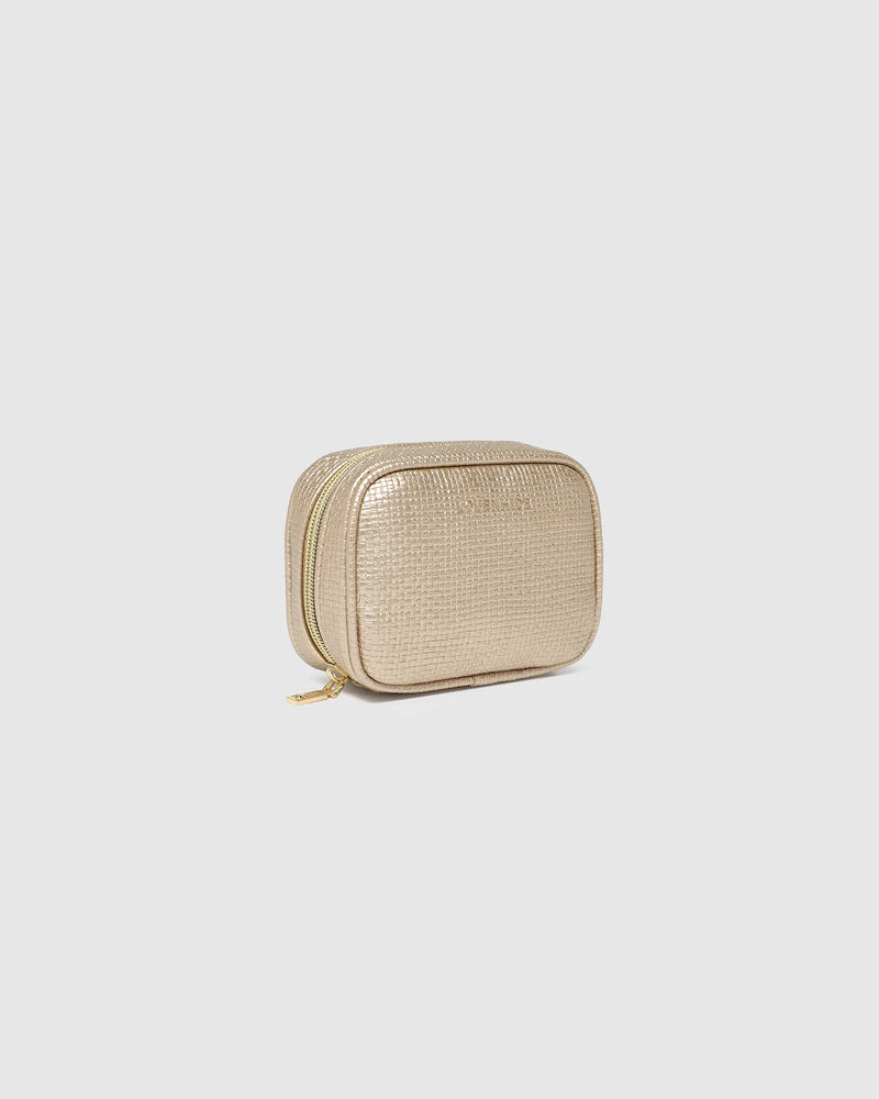 Rita Jewellery Case Champagne