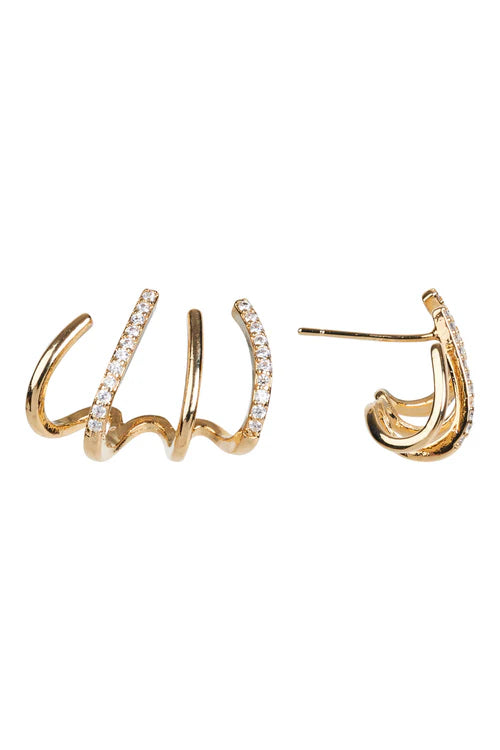 Heritage Earring Gold Cuff