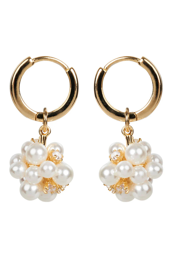 Heritage Earring Flora Pearl