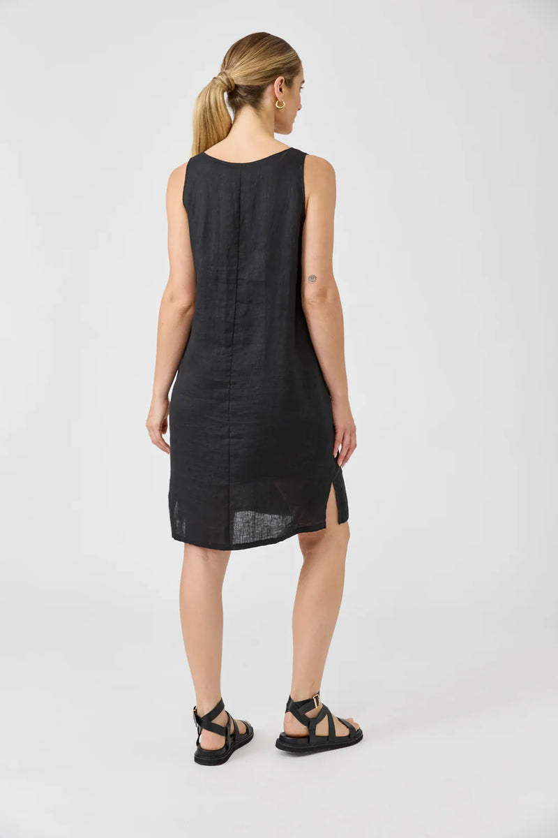 Studio Midi Dress Ebony