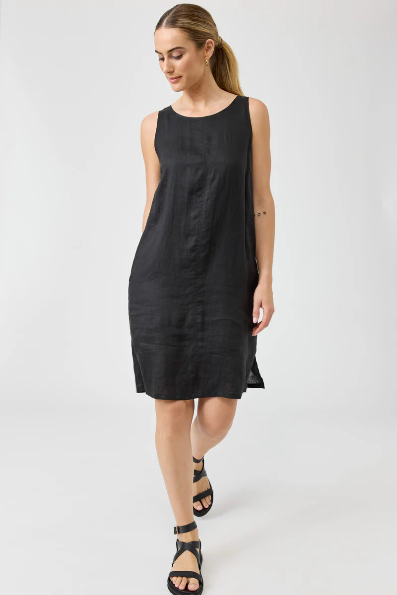 Studio Midi Dress Ebony