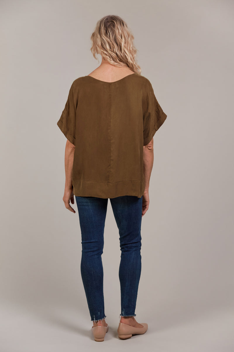 Eden Relaxed Top Tobacco