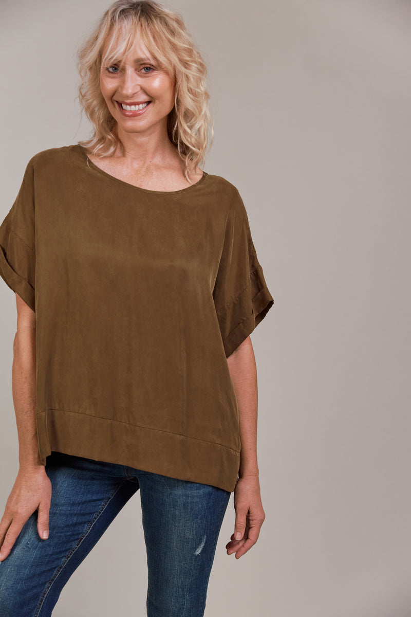 Eden Relaxed Top Tobacco