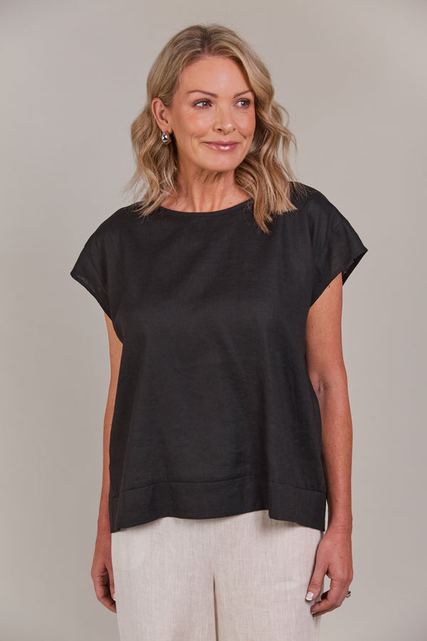 Laax Top Black