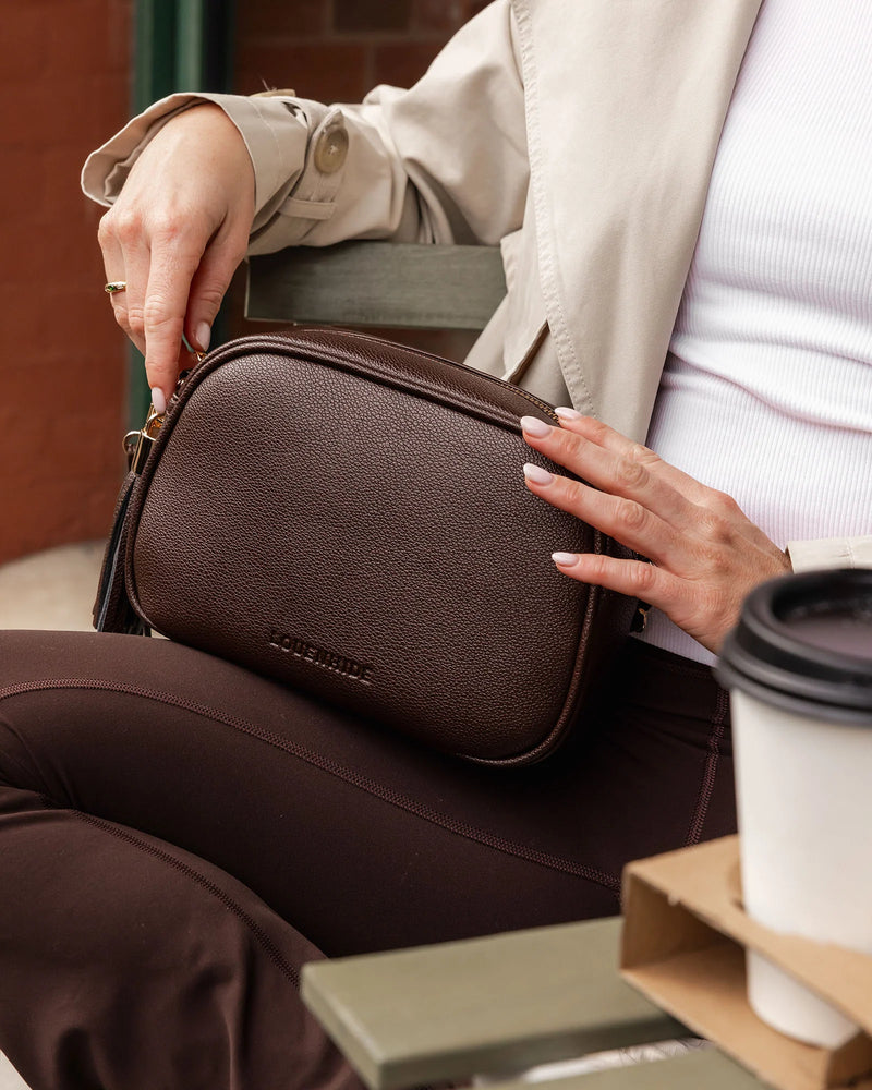 Jacinta Gia Crossbody Bag Chocolate