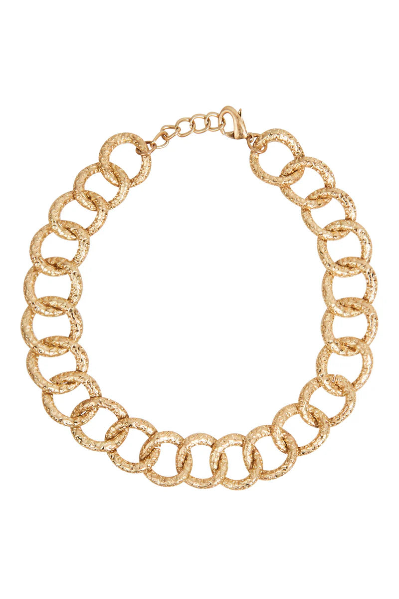 Estel Choker Necklace Gold