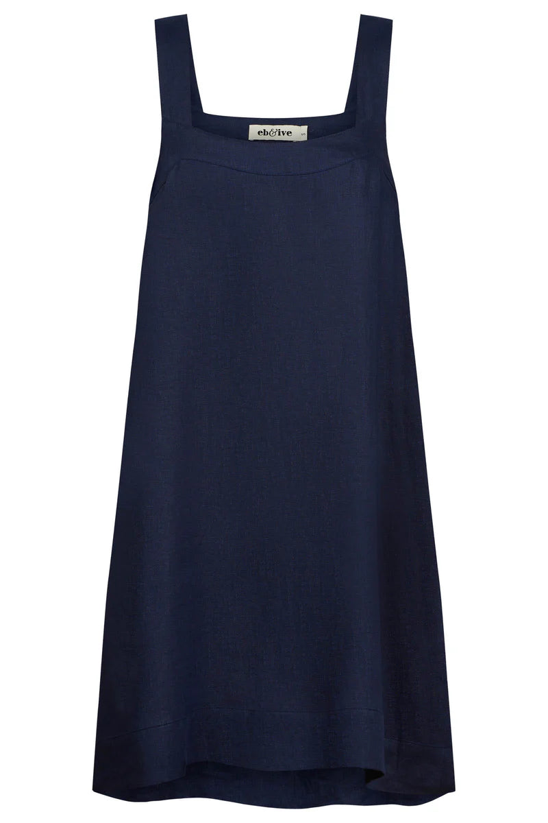 Studio Short Tank Dress Indigo