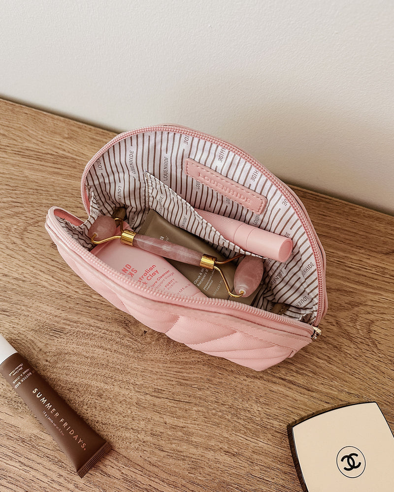 Shell Make Up Bag Pink