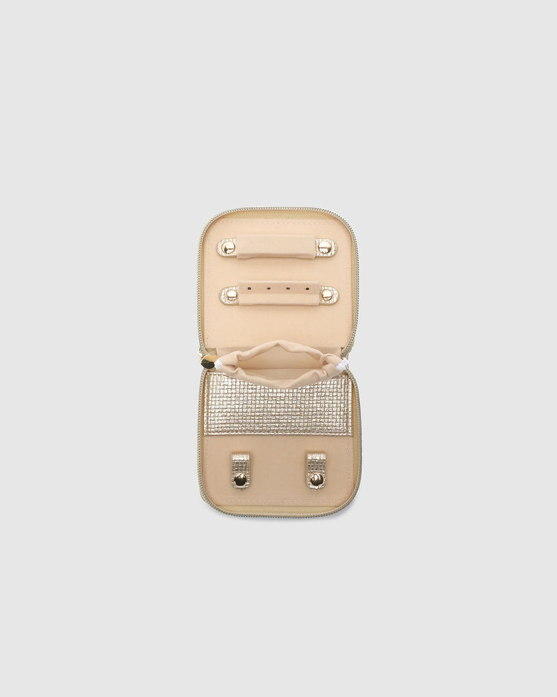 Juniper Jewellery Case Champagne