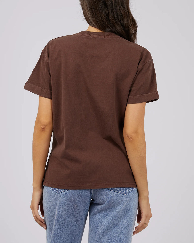 AAE Washed Tee Brown