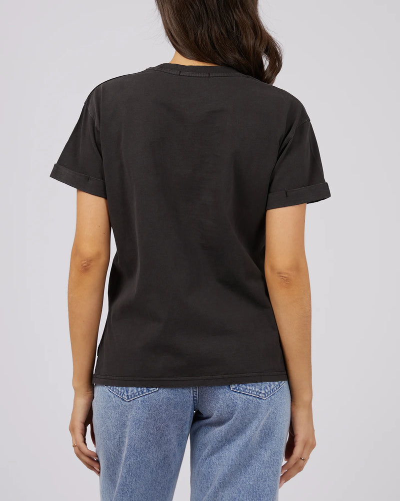 AAE Washed Tee Washed Black