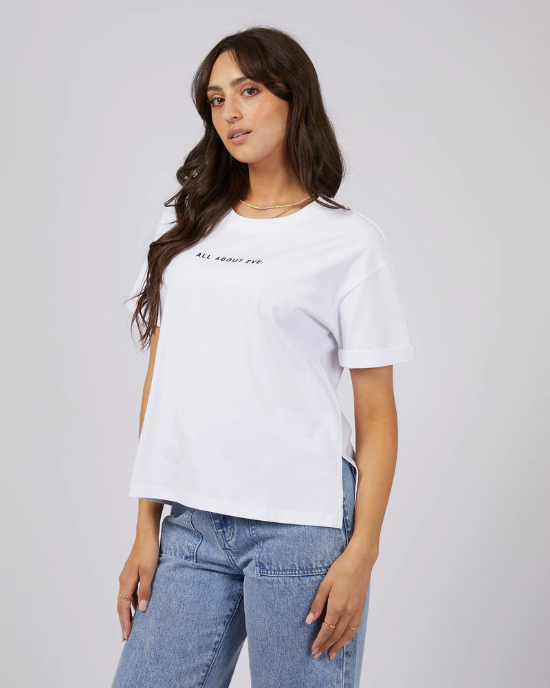 AAE Washed Tee White