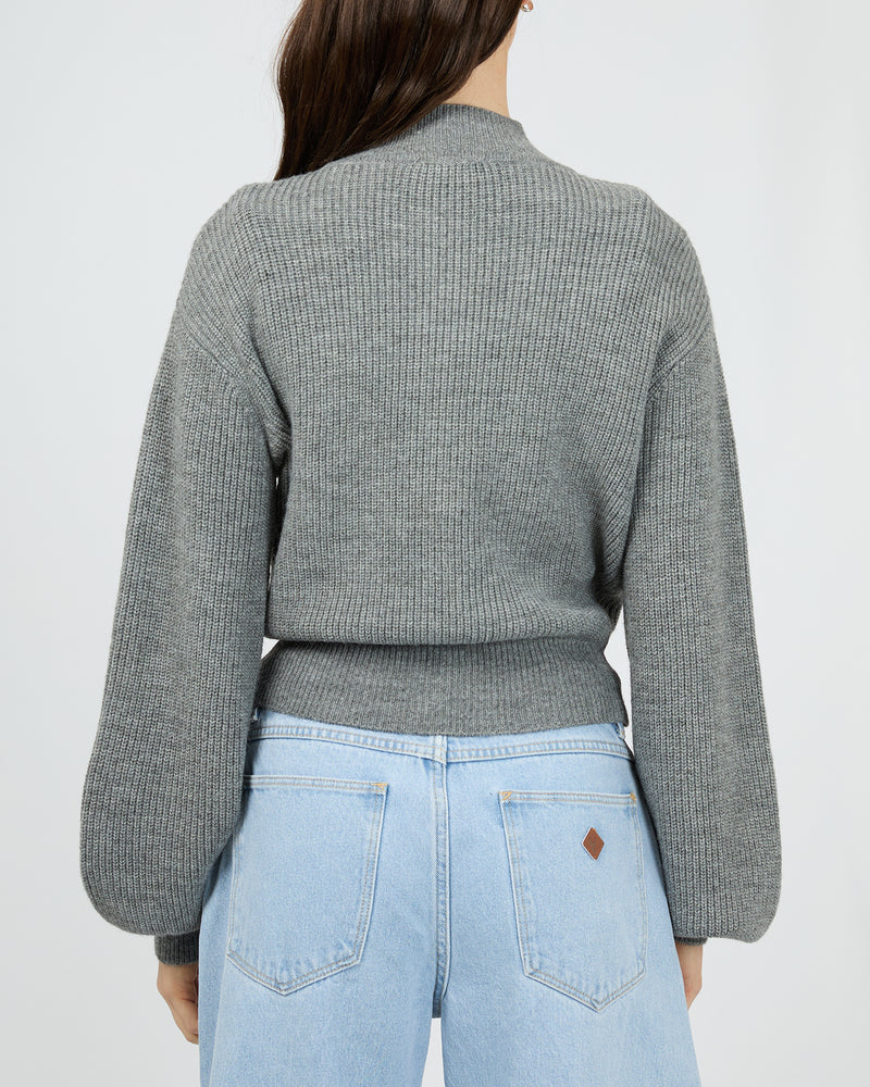 Peyton Zip Thru Knit
