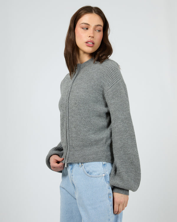Peyton Zip Thru Knit