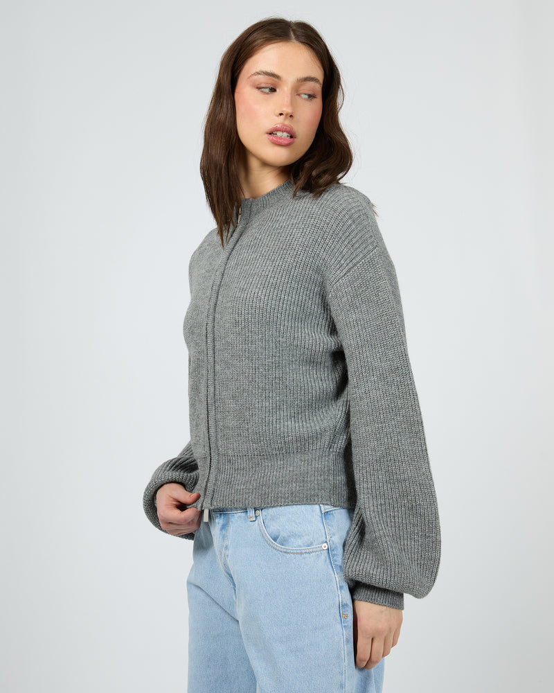 Peyton Zip Thru Knit