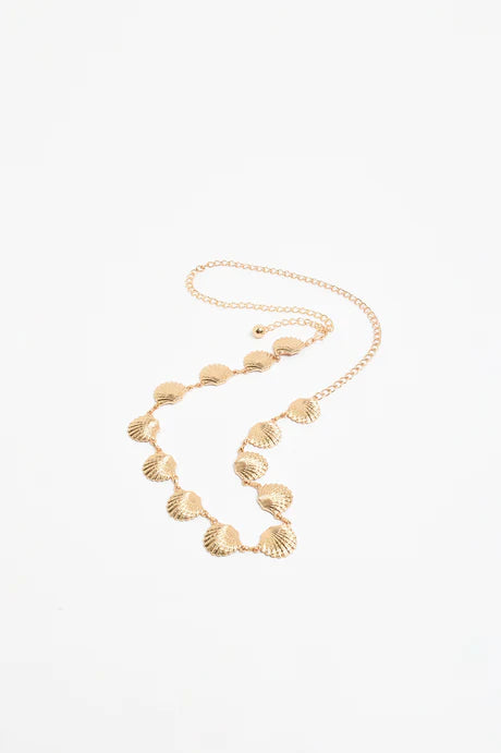 Cast Shell Long Chain Belt