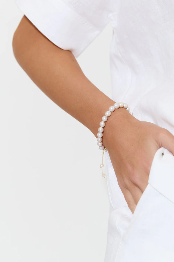 Adjustable Freshwater Pearl Bracelet