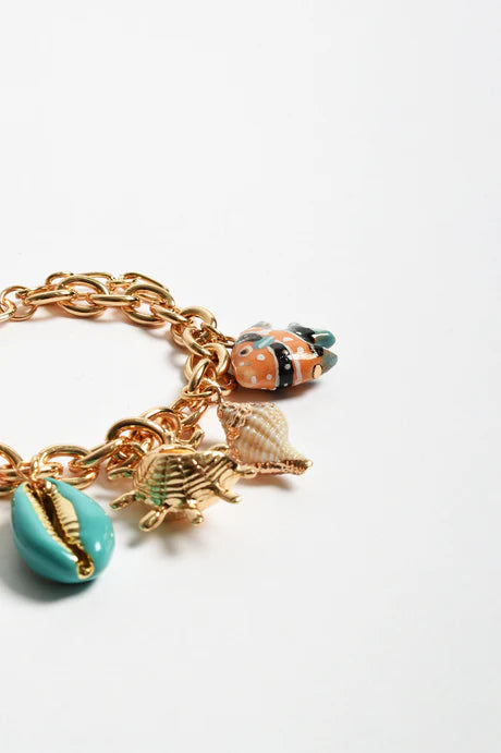 Seashells Charms Bracelet