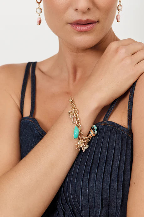 Seashells Charms Bracelet