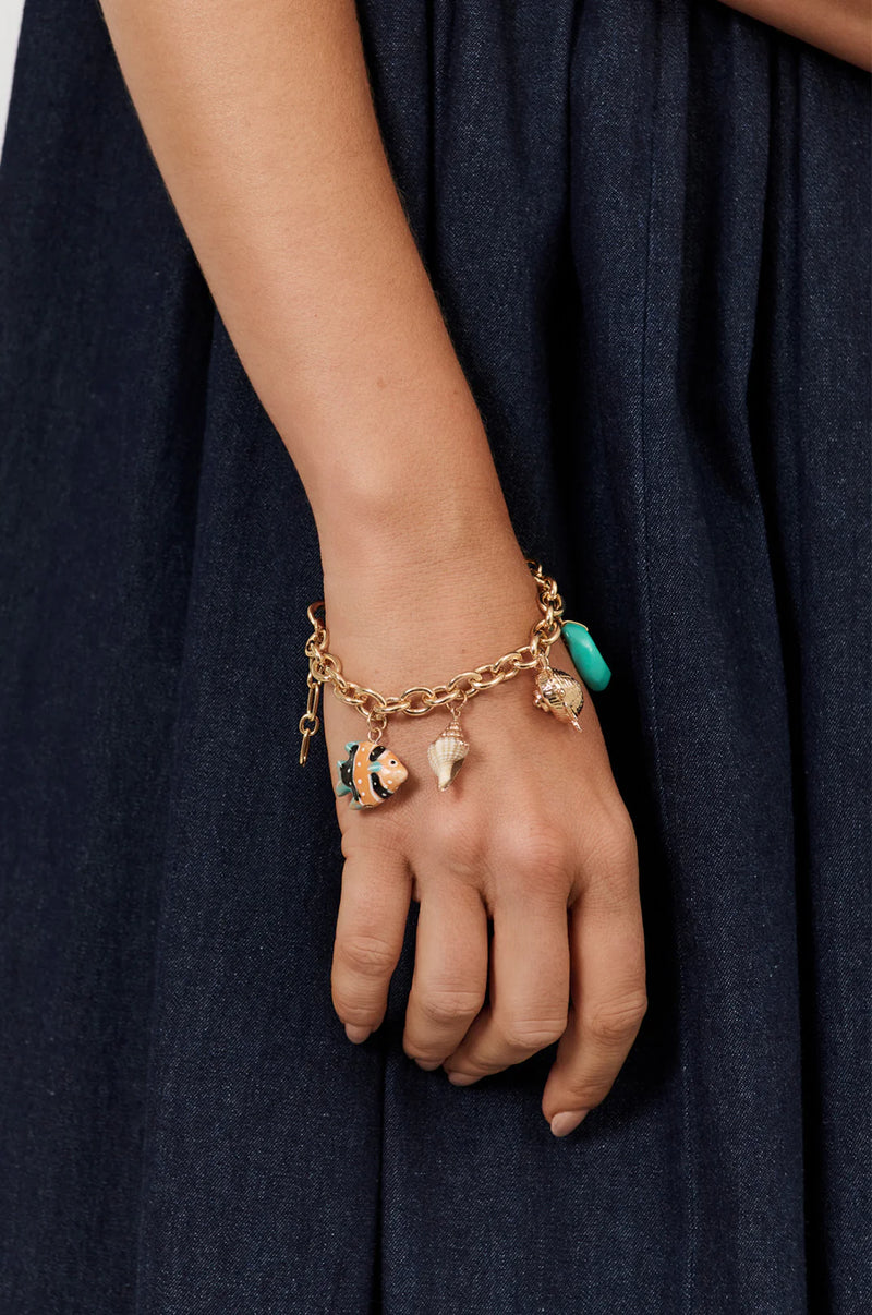 Seashells Charms Bracelet