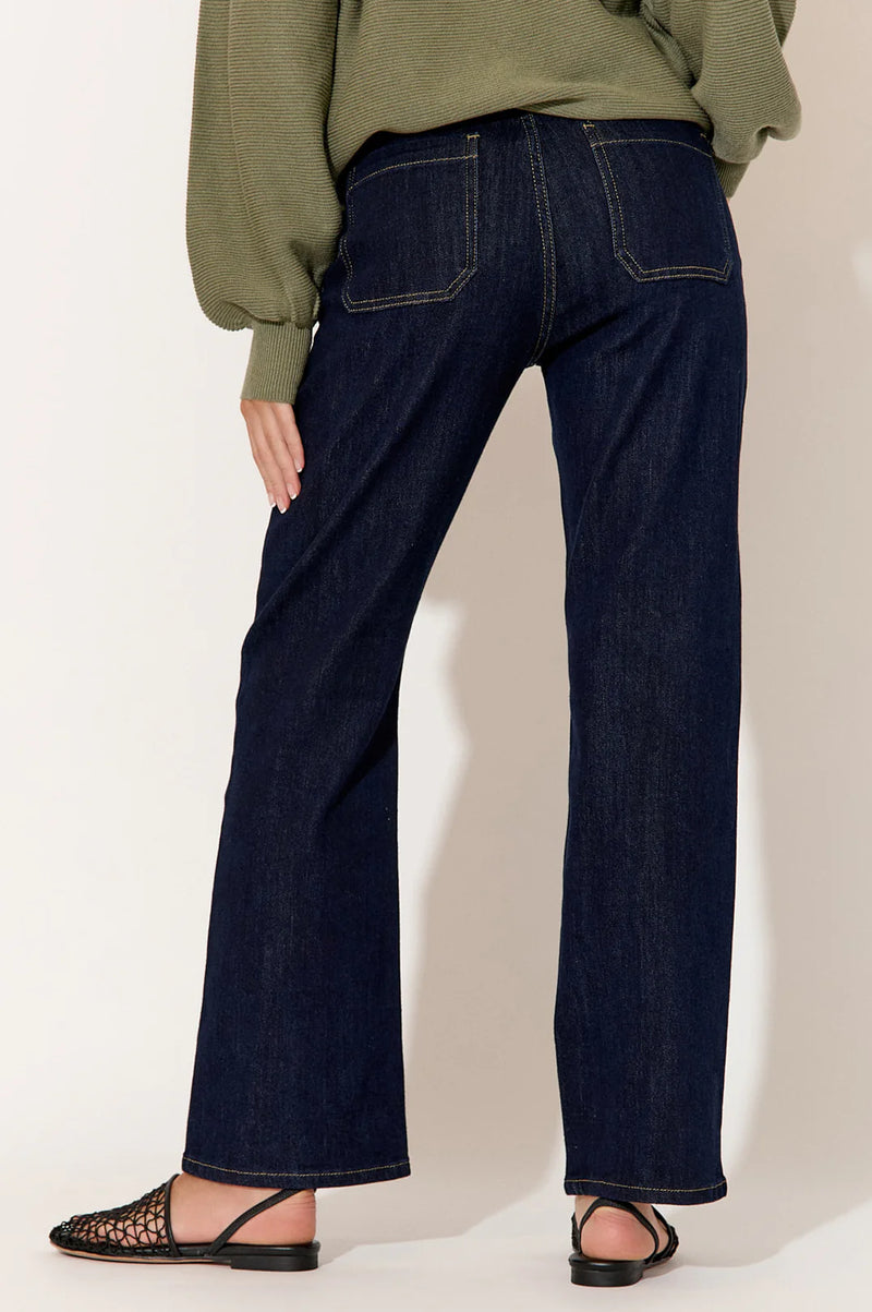 Sierra Straight Leg Jean Dark Denim