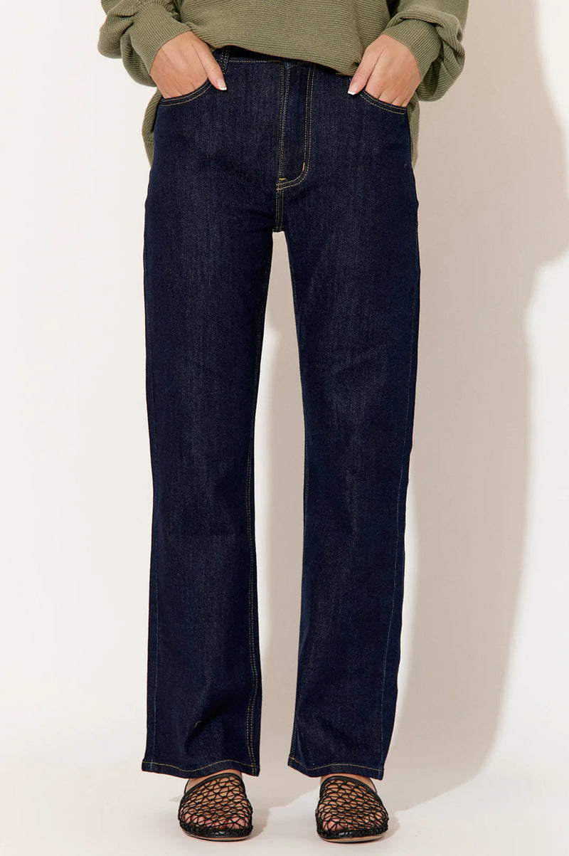 Sierra Straight Leg Jean Dark Denim