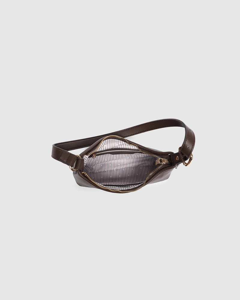 Amelia Shoulder Bag Chocolate