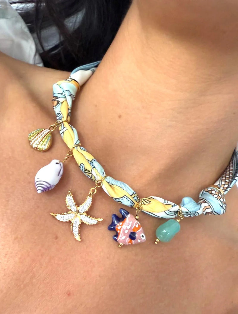 Aphrodite Necklace Blue