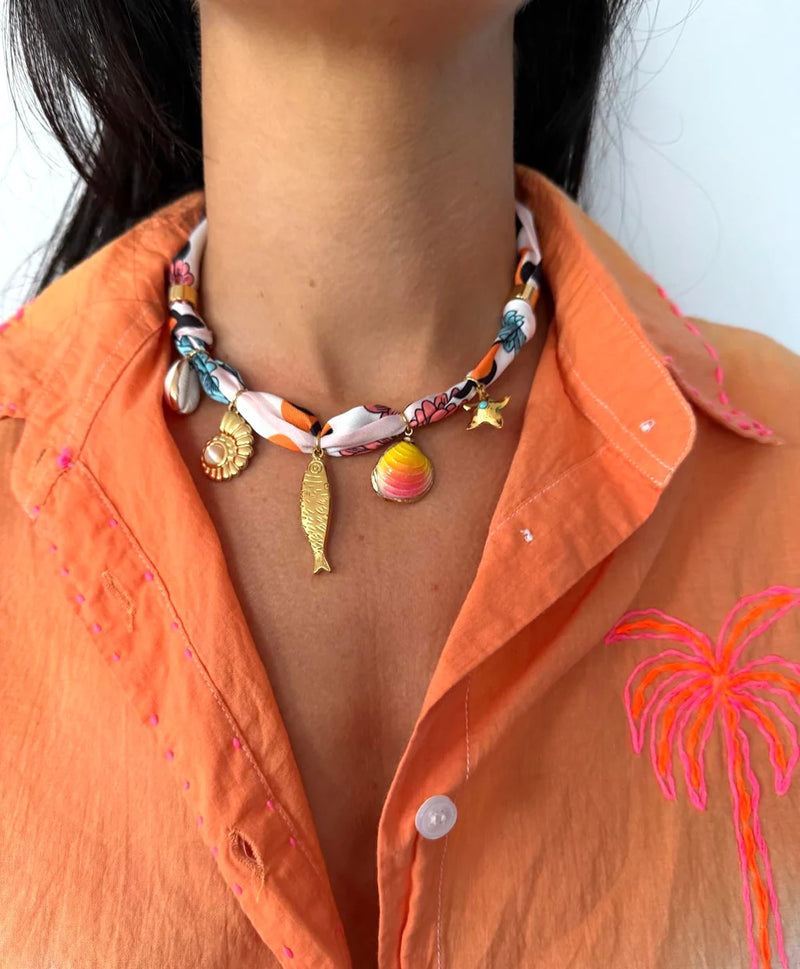 Aphrodite Necklace White