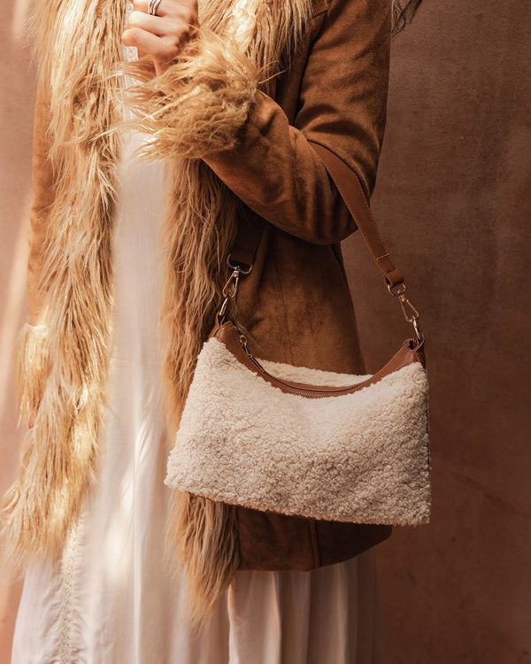 Aspen Shoulder Bag Beige