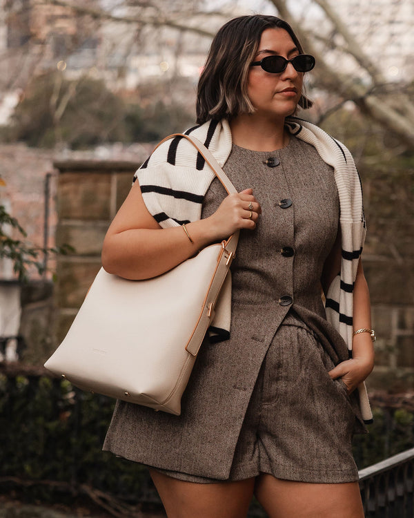 Audrey Bucket Bag Vanilla