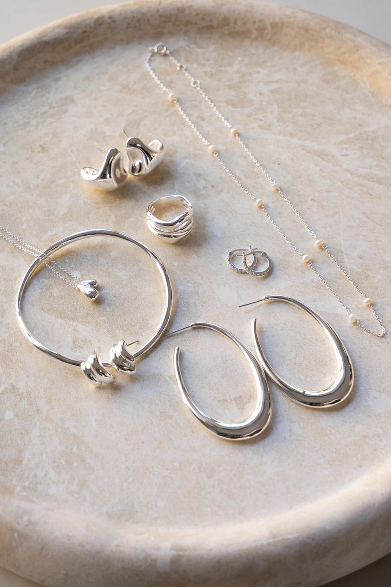 Louella Silver Bangle