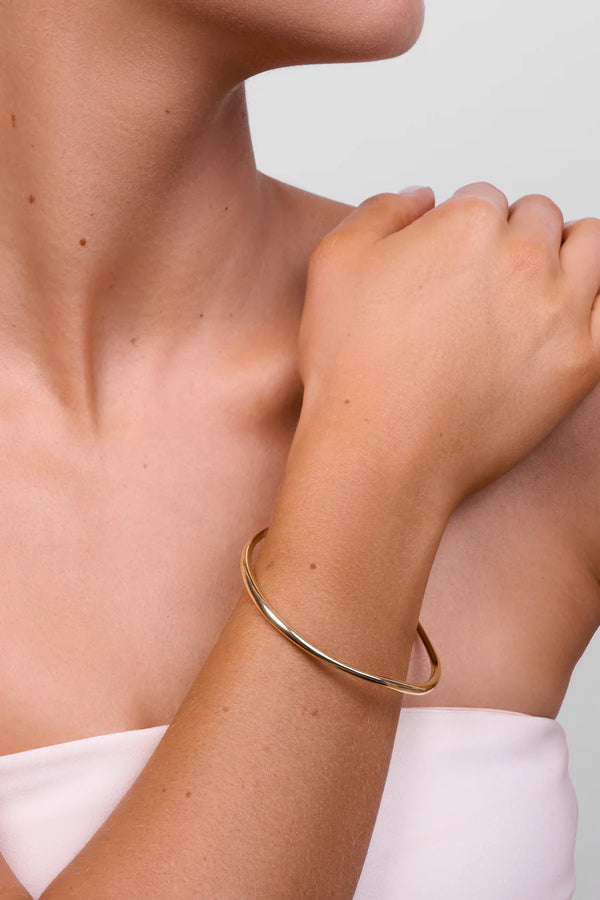 Louella Soft Gold Bangle