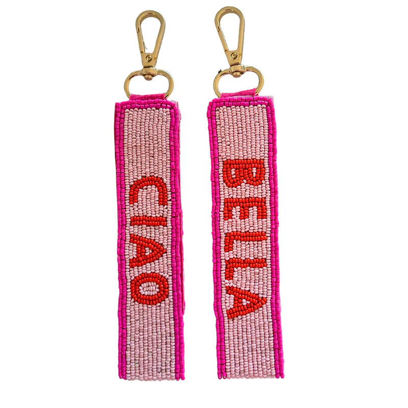 Beaded Keychain Ciao Bella