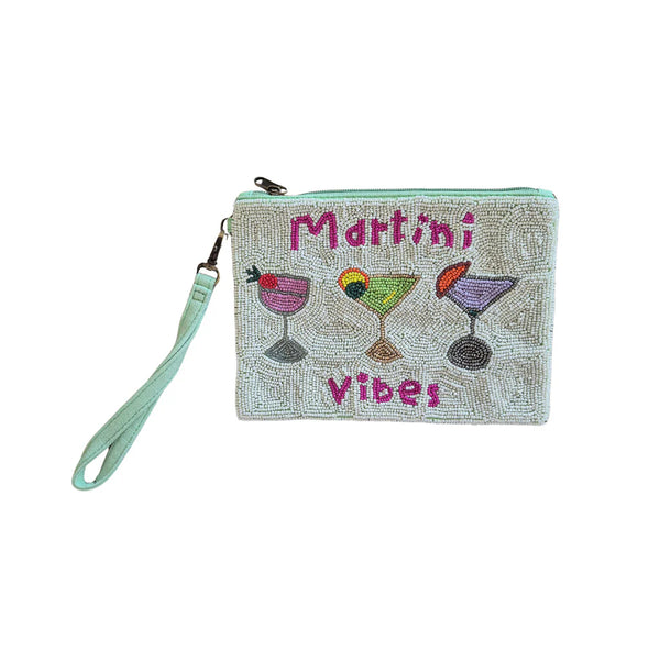 Beaded Pouch Martini