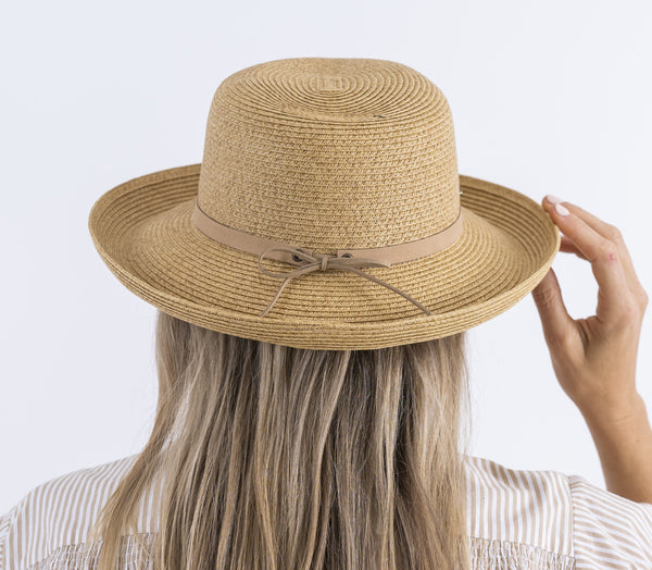 Brenda Upturn Natural Hat