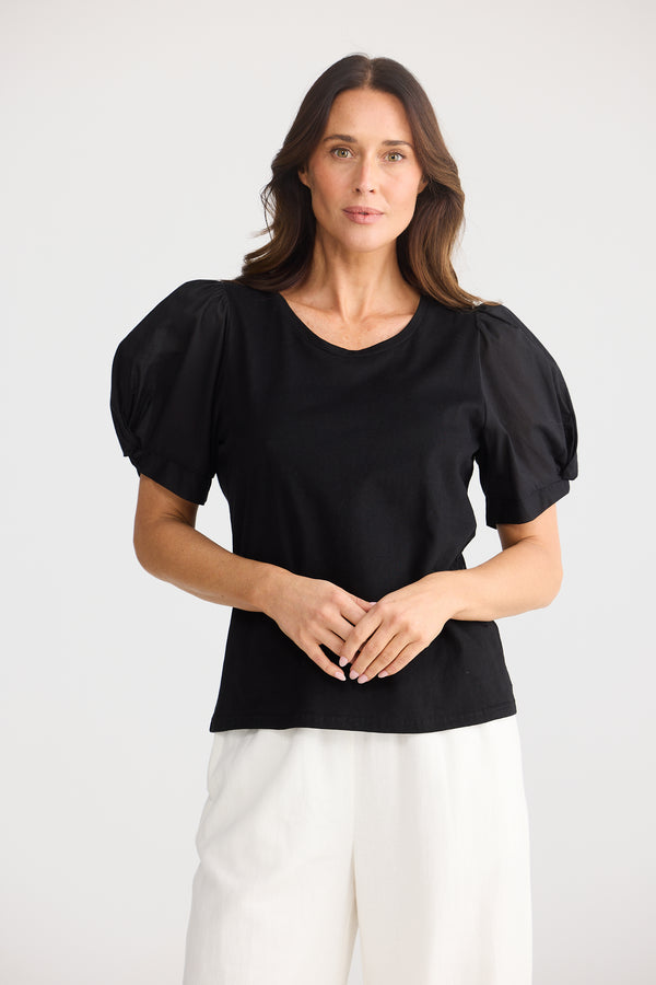 Abigail Tee Black
