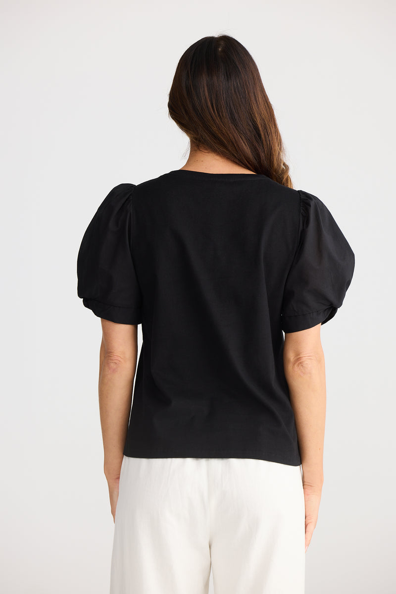 Abigail Tee Black
