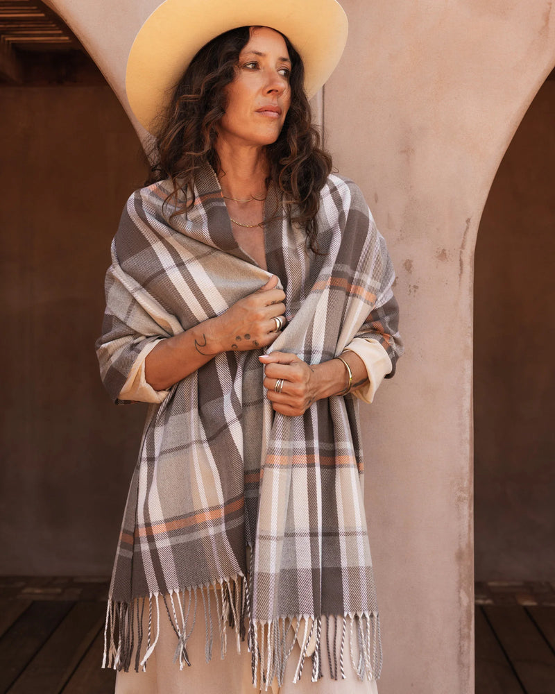 Balmoral Scarf Taupe